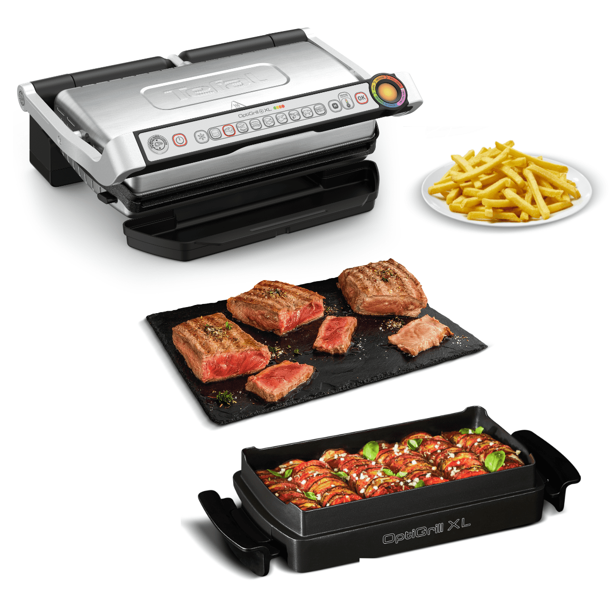   Tefal OptiGrill+ XL GC724D12  