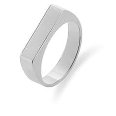 Troli Brezčasni jekleni prstan VABQJR017S (Obseg 57 mm)