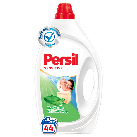 Persil gel za pranje perila, Sensitive, 1.98 L