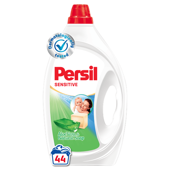 Persil gel za pranje perila, Sensitive, 1.98 L