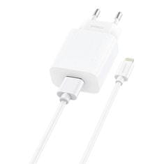 Foneng EU28 2,4A omrežni polnilnik + kabel USB-A na lightning