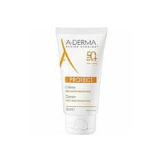 A-Derma Zaščitna krema za suho kožo SPF 50+ Protect (Fragrance-Free Sun Cream) 40 ml