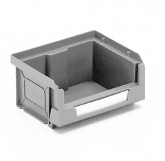 AJProsigma Shranjevalni zabojček, 90x105x55 mm, 50 v paketu, sivi