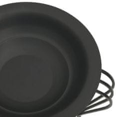 Vidaxl Kurišče z grebljico 49 cm jeklo