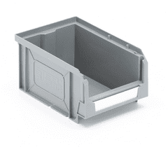 AJProsigma Shranjevalni zabojček, 165x105x80 mm, 48 v paketu, sivi
