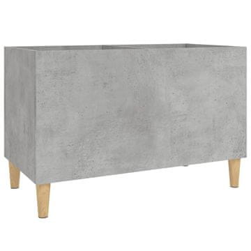 Vidaxl Omarica za gramofonske plošče 74,5x38x48 cm inženirski les