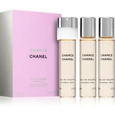 Chanel Chance - EDT - polnilo (3 x 20 ml) 60 ml