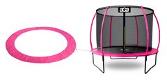 Aga Pokrivalo za vzmeti za trampolin SPORT EXCLUSIVE 250 cm Roza
