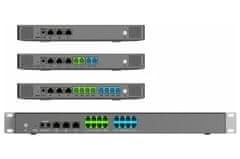 Grandstream UCM6300 Audio VoIP PBX, 250 uporabnikov, 50 kompletov. klici, avdio konference 50 računov, 0xFXO, 0xFXS vrata