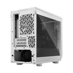 Fractal Design Meshify 2 Nano White TG Clear Tint/Mini ITX/Transpar./White