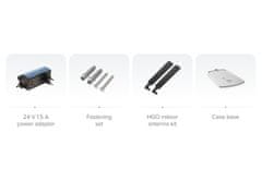 Mikrotik C53UiG+5HPaxD2HPaxD, hAP ax3, 4x GbE, 1x 2,5 GbE, 2,4+5GHz Wi-Fi 6, USB 3.0, USB, PSU. L4