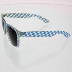 OEM ženske sončna očala nerd mosaic modra