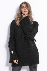 Fobya ženski pulover Mantissa črna L/XL