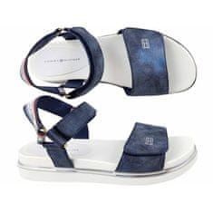 Tommy Hilfiger Sandali mornarsko modra 37 EU Platform Velcro