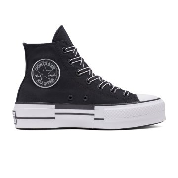 Converse Superge črna 37 EU Chuck Taylor All Star Lift Platform Outline Sketch