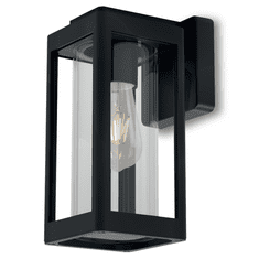 LUMILED Vrtna svetilka E27 fasadna stenska svetilka QUADRA