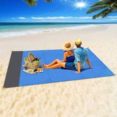 HOME & MARKER® Nepremočljiva podloga za plažo in piknik 200x210 cm | SANDMAT