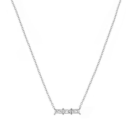 Troli Bleščeča ogrlica iz cirkonija VAAJDN21166S-WT
