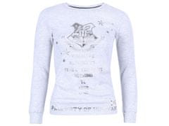 Harry HARRY POTTER HOGWARTS Siva majica z dolgimi rokavi XS-S