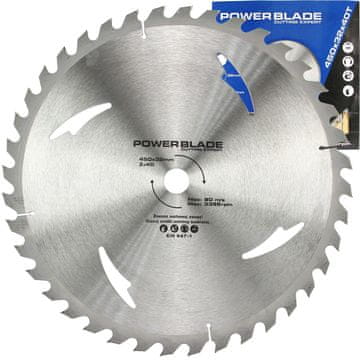 MAR-POL WIDIA rezalna plošča za les – žagin list 40 zob 450x32mm