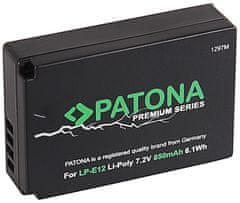 PATONA baterija za Canon LP-E12 850mAh Li-Ion PREMIUM