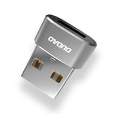 DUDAO Adapter za pretvorbo USB-C na običajni USB, črn