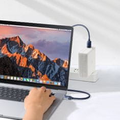 Joyroom Kabel USB-C za hitro polnjenje in prenos podatkov 100 W 1,2 m modri