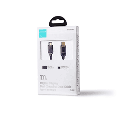 Joyroom Kabel USB-C za hitro polnjenje in prenos podatkov 100 W 1,2 m modri