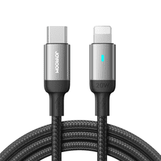 Joyroom Kabel iPhone USB-C - Lightning A10 Series 20W 2m črn