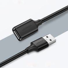 Ugreen Podaljšek kabla USB 2.0 480 Mb/s 3 m, črn