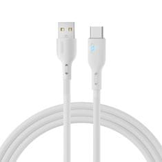Joyroom Kabel z LED indikatorjem USB - USB-C 3A 2m bela