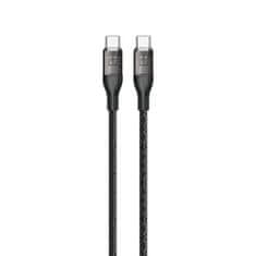 DUDAO Kabel za hitro polnjenje USB-C 120W 1m siv