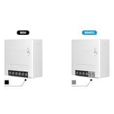 Sonoff mini r2 wi-fi krmilnik relejnih stikal v škatli do 10 a bela (m0802010010)