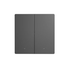 Sonoff inteligentno 2-kanalno stensko stikalo wi-fi črno (m5-2c-86)