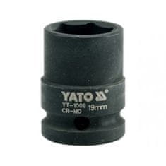 YATO Šestkotna udarna vtičnica 1/2" 19 mm CrMo