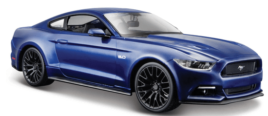 Maisto 2015 Ford Mustang GT, metal modra, 1:24
