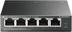 TP-Link mrežno stikalo, 5 portno, Gigabit 4-Port PoE/PoE+ (TL-SG1005LP)