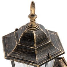 LUMILED Vrtna svetilka E27 fasadna stenska svetilka BELLIS patina