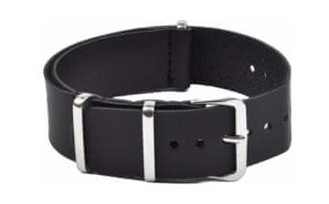 Active Pas usnje NATO PD006 črn