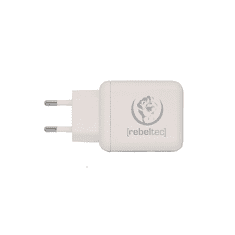 REBELTEC Polnilec za telefon H200 USB-A QC3.0, USB-C PD 20W