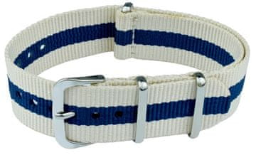 Active Pas najlon N85 bež-moder