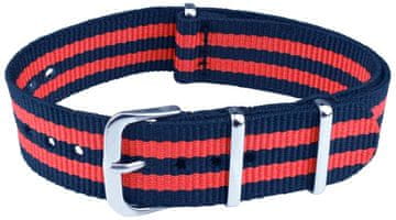 Active Pas najlon N19 modro-rdeč