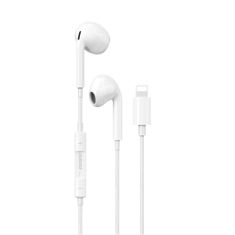 DUDAO Slušalke za iPhone z vtičem Lightning X14PROL-W1 bele barve