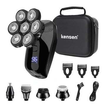 Kensen Električni brivnik 5 v 1 s 7D Kensenovo glavo
