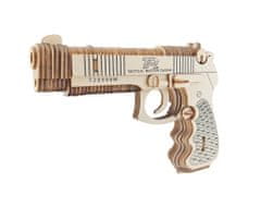 Woodcraft Lesena 3D sestavljanka Pištola M92F