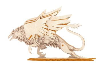 Woodcraft Lesena 3D sestavljanka Griffin
