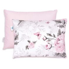 Inny Komplet bombažne odeje 75x100 in vzglavnika 30x40 Pink Flowers - KPD-Z2-PF-B
