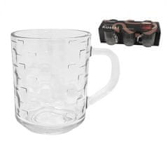 Tragar Stekleni vrč 250ml KOSTKY 6pcs