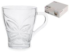 Tragar Vrč steklo 280ml FLOWER
