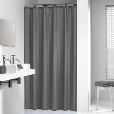Vidaxl Zavesa za tuš Madeira 180 cm siva